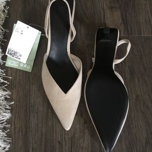 H&M SLINGBACKS SIZE 8